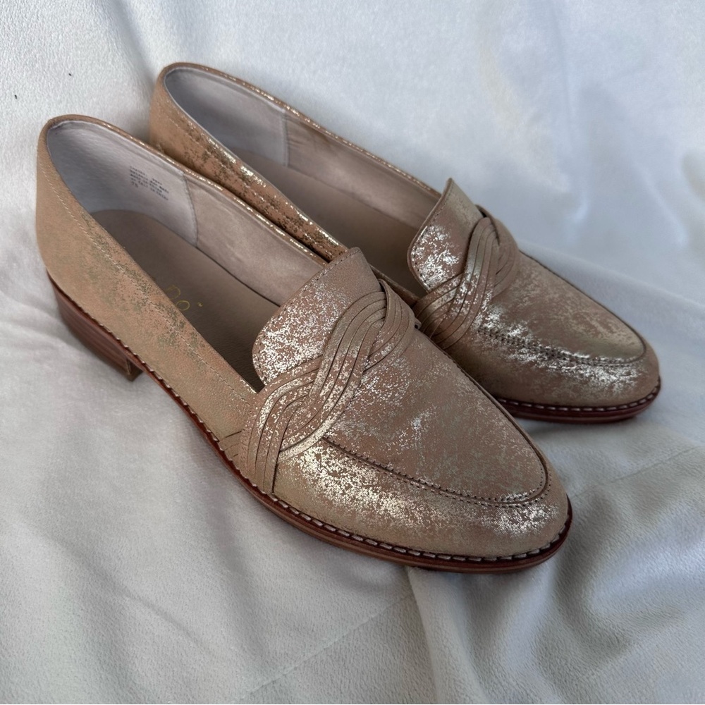 ‼️LAST CHANCE‼️ Lien.Do Gold Loafers